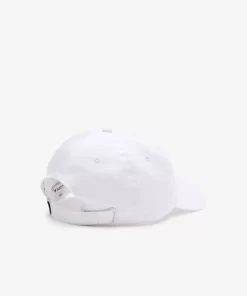 Lacoste Caps & Hüte>Unisex Kappe Aus Bio-Baumwolltwill Weis 001