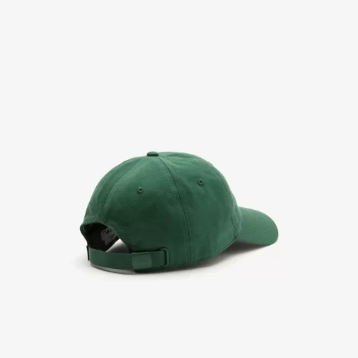 Lacoste Caps & Hüte>Unisex Kappe Aus Bio-Baumwolltwill Grun 132