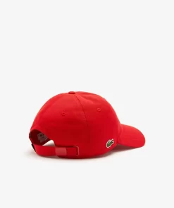 Lacoste Caps & Hüte>Unisex Kappe Aus Bio-Baumwolltwill Rot 240