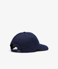 Lacoste Caps & Hüte>Unisex Kappe Aus Bio-Baumwolltwill Navy Blau 166