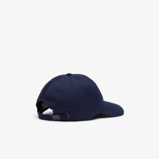 Lacoste Caps & Hüte>Unisex Kappe Aus Bio-Baumwolltwill Navy Blau 166