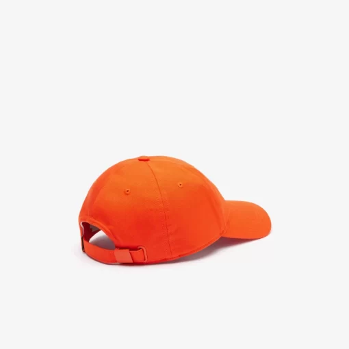 Lacoste Caps & Hüte>Unisex Kappe Aus Bio-Baumwolltwill Orange Sji