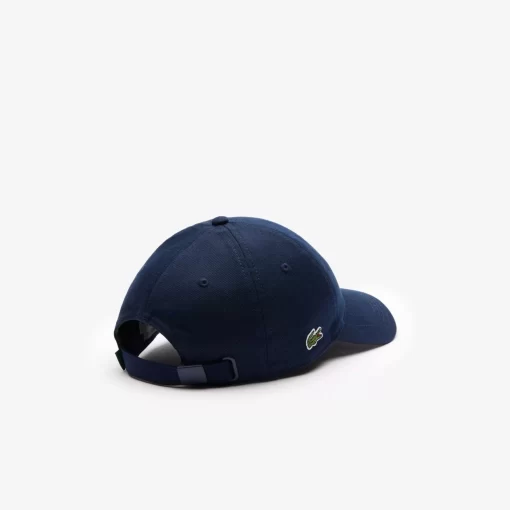 Lacoste Caps & Hüte>Unisex Kappe Aus Bio-Baumwolltwill Navy Blau 166