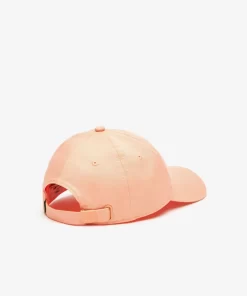 Lacoste Caps & Hüte>Unisex Kappe Aus Bio-Baumwolltwill Hell Orange Heb