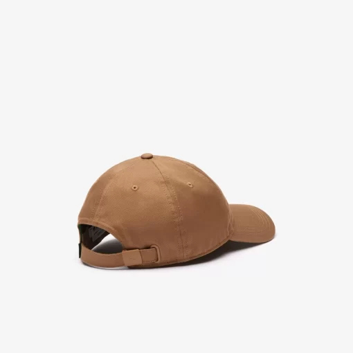 Lacoste Caps & Hüte>Unisex Kappe Aus Bio-Baumwolltwill Braun Six