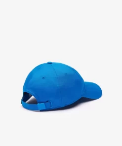 Lacoste Caps & Hüte>Unisex Kappe Aus Bio-Baumwolltwill Blau Siy