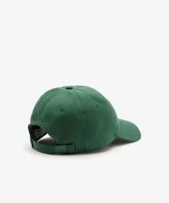 Lacoste Caps & Hüte>Unisex Kappe Aus Bio-Baumwolltwill Grun 132