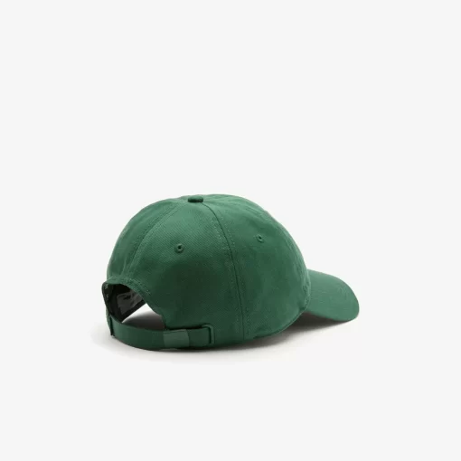 Lacoste Caps & Hüte>Unisex Kappe Aus Bio-Baumwolltwill Grun 132