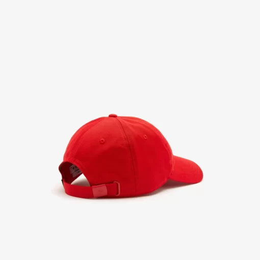 Lacoste Caps & Hüte>Unisex Kappe Aus Bio-Baumwolltwill Rot 240