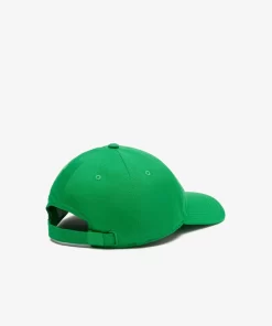 Lacoste Caps & Hüte>Unisex Kappe Aus Bio-Baumwolltwill Grun Siw