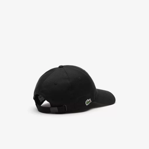 Lacoste Caps & Hüte>Unisex Kappe Aus Bio-Baumwolltwill Schwarz 031