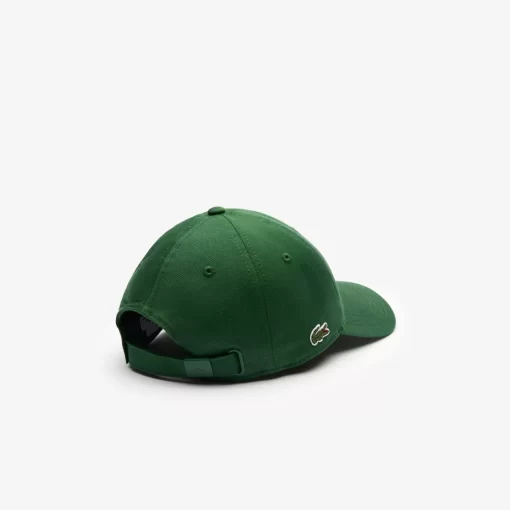 Lacoste Caps & Hüte>Unisex Kappe Aus Bio-Baumwolltwill Grun 132