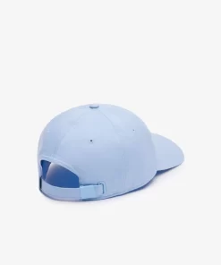 Lacoste Caps & Hüte>Unisex Kappe Aus Bio-Baumwolltwill Pastellblau Hbp