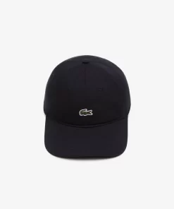 Lacoste Caps & Hüte>Unisex Kappe Aus Bio-Baumwolltwill Schwarz 031