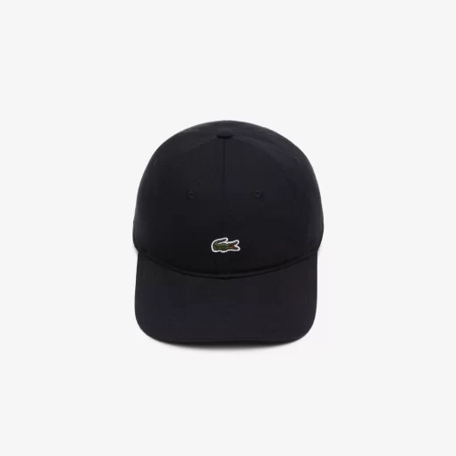 Lacoste Caps & Hüte>Unisex Kappe Aus Bio-Baumwolltwill Schwarz 031