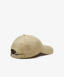 Lacoste Caps & Hüte>Unisex Kappe Aus Bio-Baumwolltwill Beige Cb8