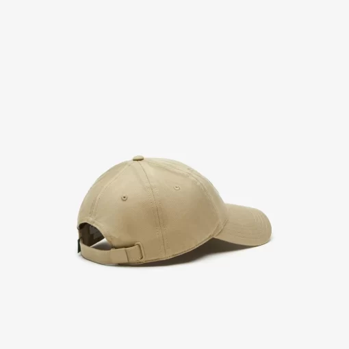 Lacoste Caps & Hüte>Unisex Kappe Aus Bio-Baumwolltwill Beige Cb8