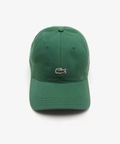 Lacoste Caps & Hüte>Unisex Kappe Aus Bio-Baumwolltwill Grun 132