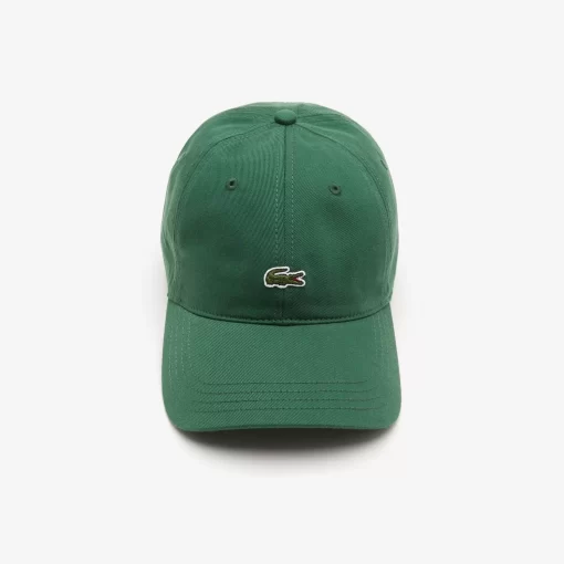 Lacoste Caps & Hüte>Unisex Kappe Aus Bio-Baumwolltwill Grun 132