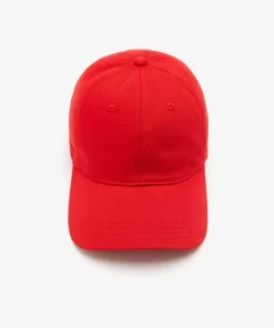 Lacoste Caps & Hüte>Unisex Kappe Aus Bio-Baumwolltwill Rot 240