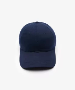 Lacoste Caps & Hüte>Unisex Kappe Aus Bio-Baumwolltwill Navy Blau 166