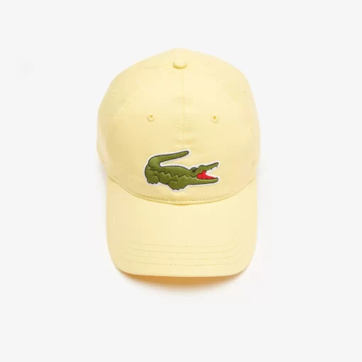 Lacoste Caps & Hüte>Unisex Kappe Aus Bio-Baumwolltwill Gelb 107