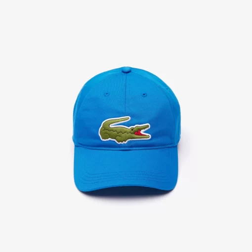 Lacoste Caps & Hüte>Unisex Kappe Aus Bio-Baumwolltwill Blau Siy