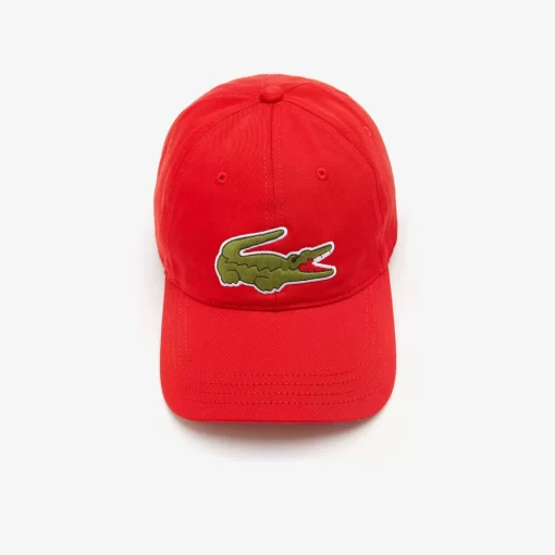 Lacoste Caps & Hüte>Unisex Kappe Aus Bio-Baumwolltwill Rot 240