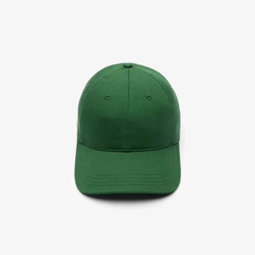 Lacoste Caps & Hüte>Unisex Kappe Aus Bio-Baumwolltwill Grun 132