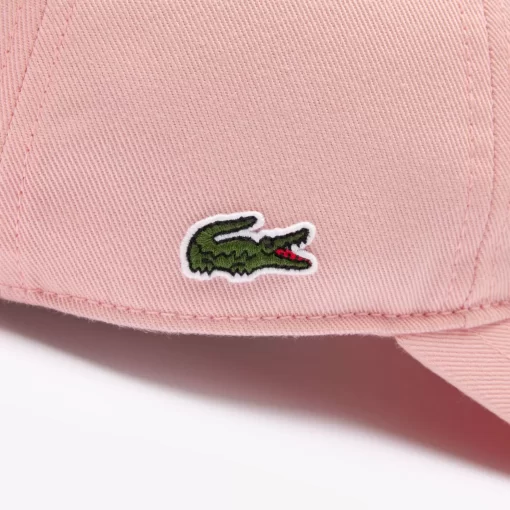 Lacoste Caps & Hüte>Unisex Kappe Aus Bio-Baumwolltwill Rosa Sfi