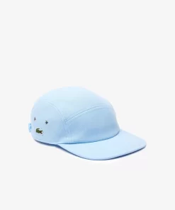 Lacoste Caps & Hüte>Unisex L!Ve Girolle Kappe Aus Baumwollpique Pastellblau Hbp