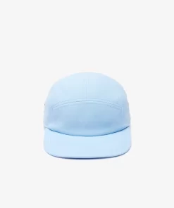 Lacoste Caps & Hüte>Unisex L!Ve Girolle Kappe Aus Baumwollpique Pastellblau Hbp