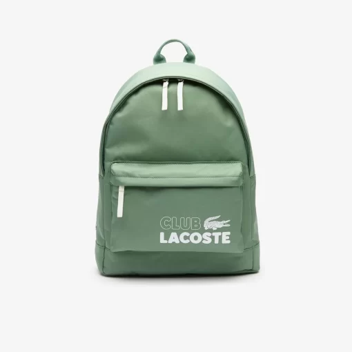 Lacoste Rucksäcke>Unisex Neocroc Rucksack Mit Kontrast-Aufdruck Frene Blanc L75