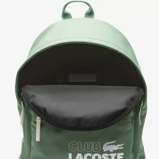 Lacoste Rucksäcke>Unisex Neocroc Rucksack Mit Kontrast-Aufdruck Frene Blanc L75