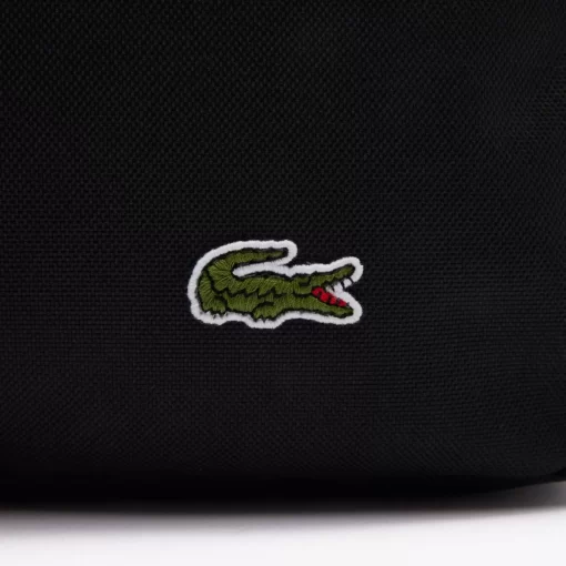 Lacoste Taschen>Unisex Neocroc Sporttasche Aus Recycelten Fasern Black 991