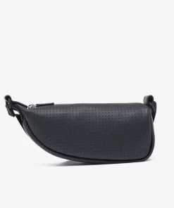 Lacoste Crossbody Taschen>Unisex Schultertasche Perforiert - Klein Black 000