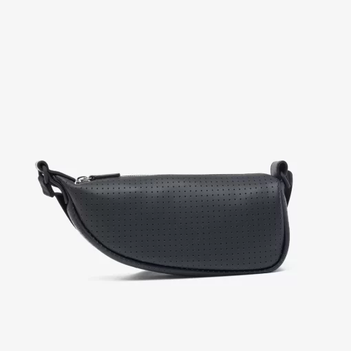 Lacoste Crossbody Taschen>Unisex Schultertasche Perforiert - Klein Black 000