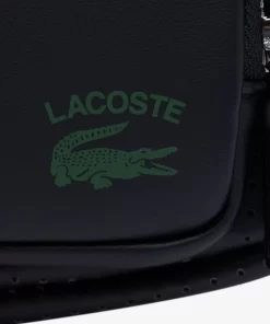 Lacoste Crossbody Taschen>Unisex Schultertasche Perforiert - Klein Black 000