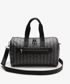 Lacoste Taschen>Unisex The Blend Weekend-Tasche Mit Monogramm-Aufdruck Monogram Noir Gris H45