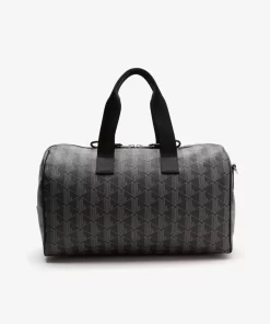 Lacoste Taschen>Unisex The Blend Weekend-Tasche Mit Monogramm-Aufdruck Monogram Noir Gris H45