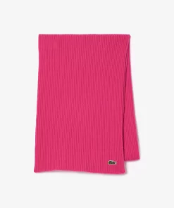 Lacoste Schals & Tucher>Unisex Wollschal Fuschia Rosa Sqi