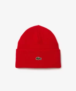 Lacoste Mutzen>Unisex Wool Beanie Rot 240