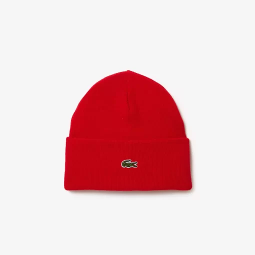 Lacoste Mutzen>Unisex Wool Beanie Rot 240