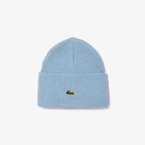 Lacoste Mutzen>Unisex Wool Beanie Pastellblau Hbp