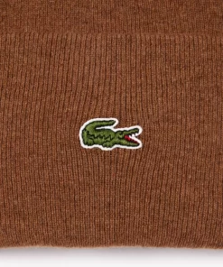 Lacoste Mutzen>Unisex Wool Beanie Braun Six