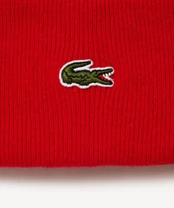 Lacoste Mutzen>Unisex Wool Beanie Rot 240