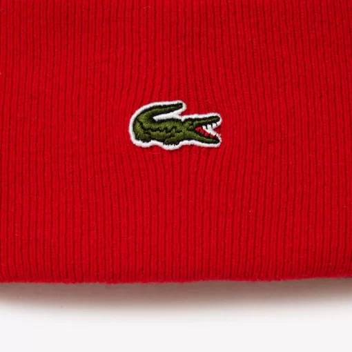 Lacoste Mutzen>Unisex Wool Beanie Rot 240