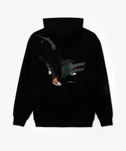 Lacoste Sweatshirts>Unisex X Netflix Kapuzenpulli Schwarz 031