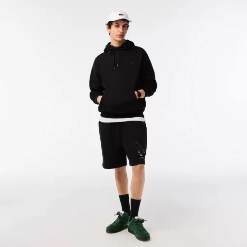 Lacoste Caps & Hüte>Unisex X Netflix Krokodil-Kappe Weis Vif