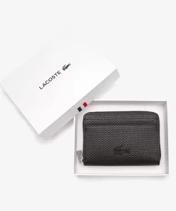 Lacoste Geldbörsen & Kleinlederwaren>Unisex-Munzbeutel Chantaco Aus Feinem Leder Black 000